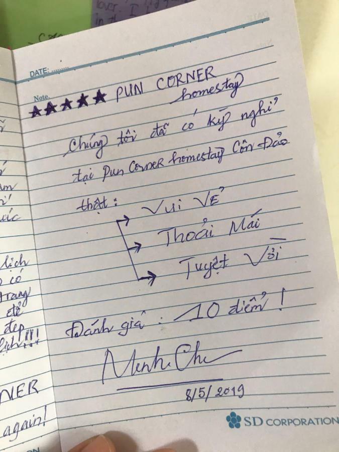 Pun Corner Homestay Chi Khu Co Ong Exteriör bild